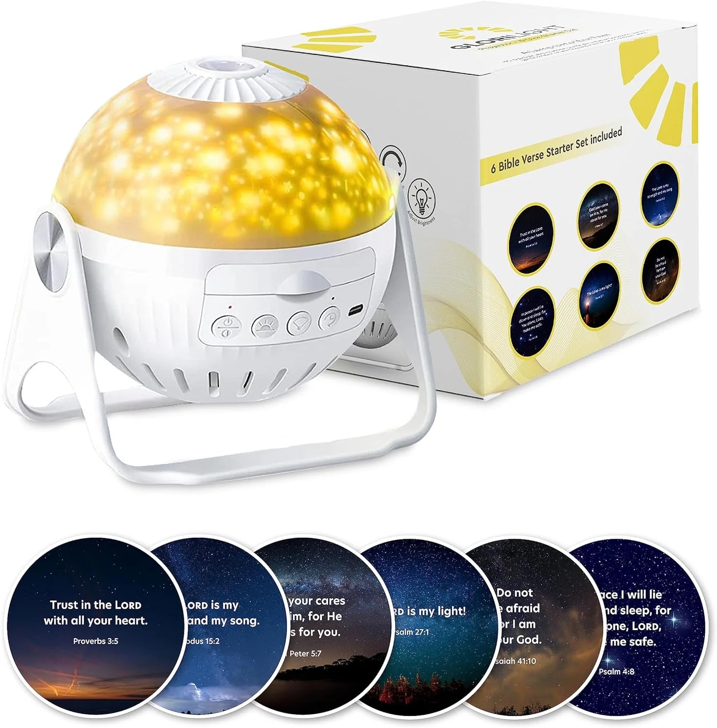 BACK in STOCK | Starter Kit | Projector + 6 Bible Verse Discs