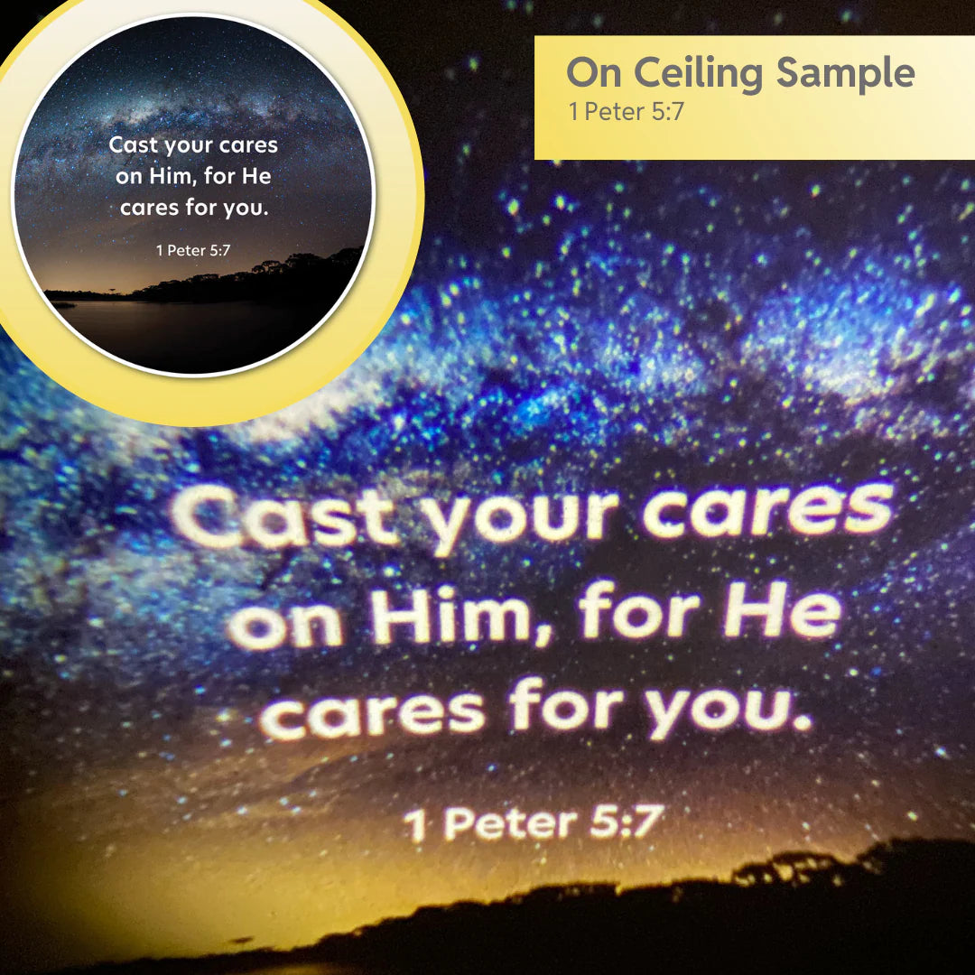 BACK in STOCK | Starter Kit | Projector + 6 Bible Verse Discs