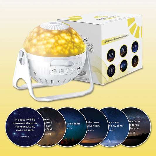 BACK in STOCK | Starter Kit | Projector + 6 Bible Verse Discs