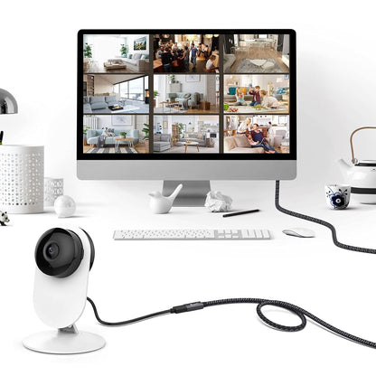 USB 3.0 Extension Cable 20 Ft, USB 3.0 Type a Male to Female Long USB Extension Cable Superspeed 22 AWG Braid USB to USB Cable